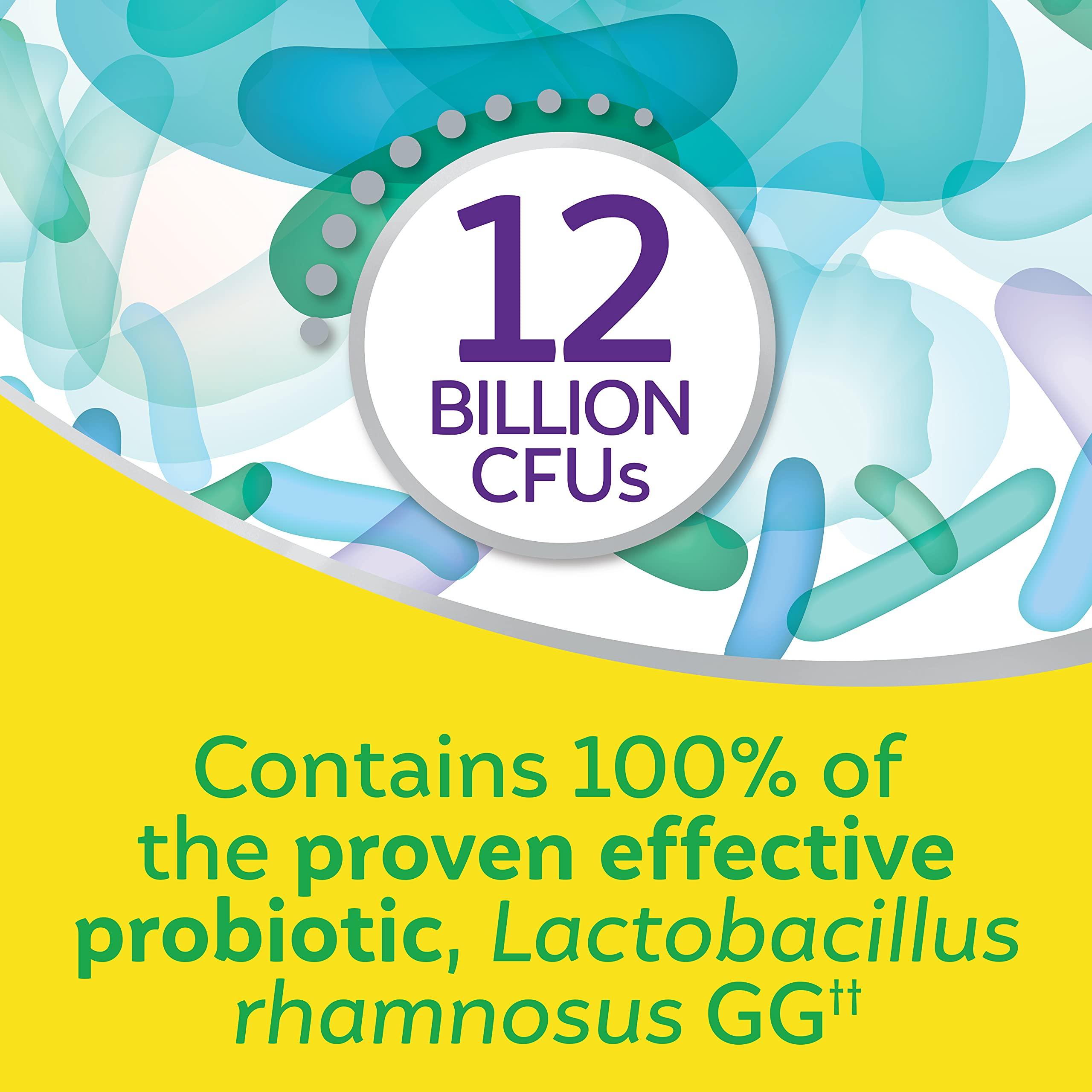 Culturelle Culturelle Pro Strength Daily Probiotic Capsules, 60 Count & Kids Probiotic + Fiber Packets, 24 Count