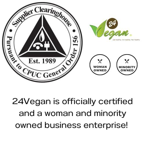 24Vegan 24Vegan Fish Sauces Premium Plant-Based Seasoning Sauce, All-Purpose Instant Flavor Boost, Gluten Free Fish Sauce, Gluten Free Soy Sauce, Vegetarian Asian Sauces, Vegetable Umami Flavor, Dressings and Marinades for a Sweet, Tangy and Spicy Flavor 12.