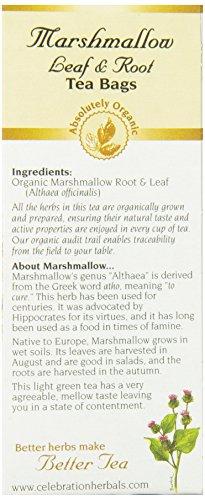Celebration Herbals CELEBRATION HERBALS Marshmallow Leaf & Root Organic 24 Bag, 0.02 Pound