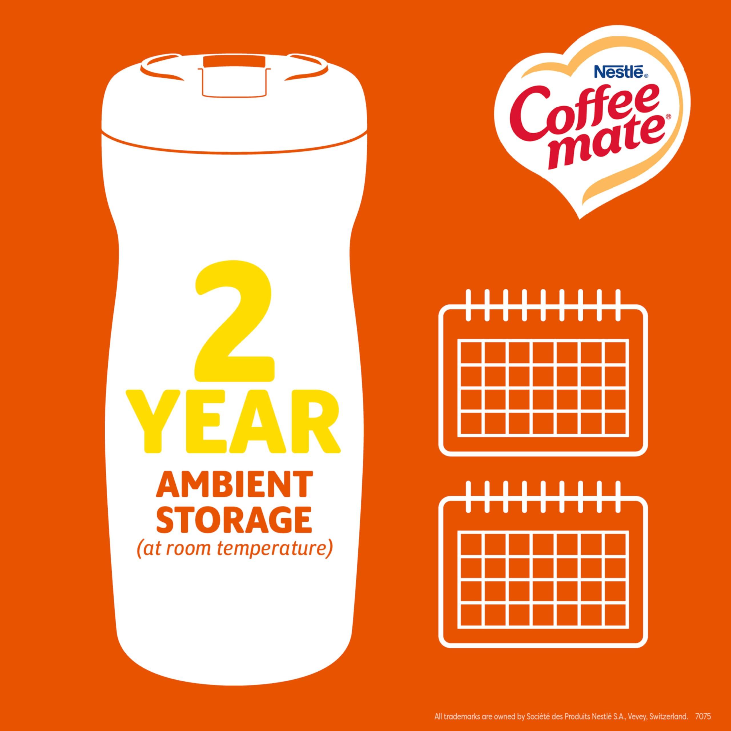 Coffee mate Nestle Coffee mate Coffee Creamer, Hazelnut, Non Dairy Powder Creamer, 15 oz Canister (Pack of 12)