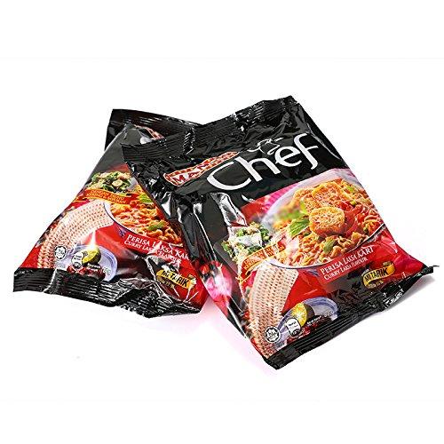 Mamee Chef Mamee Chef Curry Laksa Flavour Ramen Noodles 4 Pack 4x80g