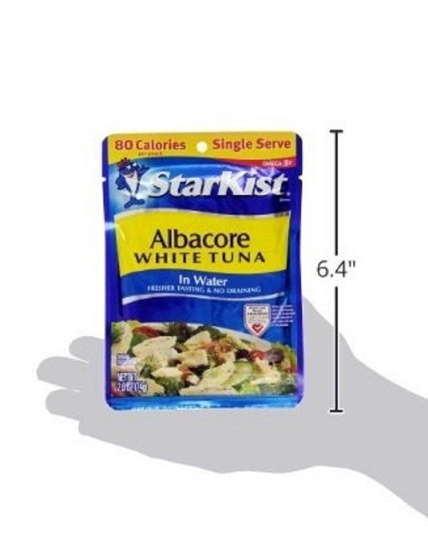 StarKist StarKist Albacore White Tuna in Water, 2.6-Ounce Pouch (Pack of 8)
