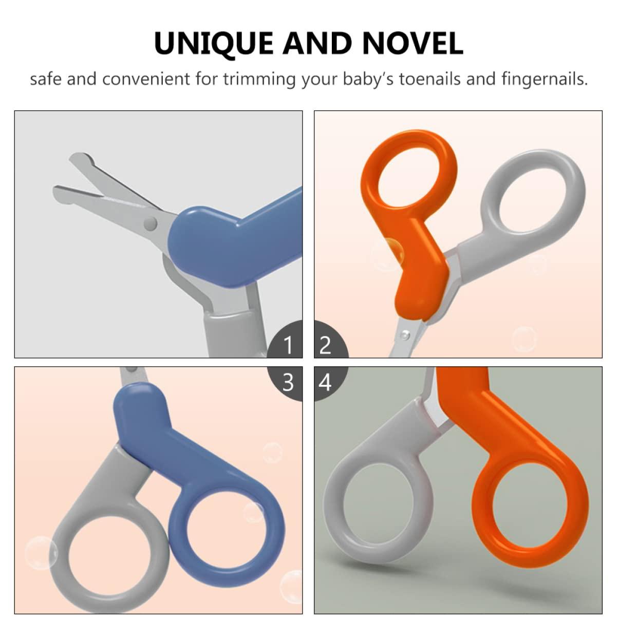 Toddmomy Toddmomy Infant Nail Clippers Baby Toenail Clippers Safe Baby Nail Trimmer Scissors for Nail Manicure