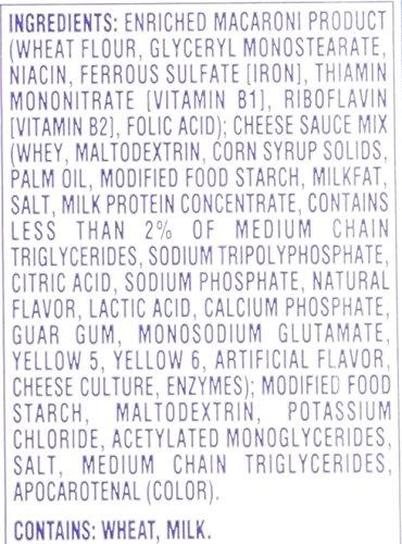 Kraft KRAFT Macaroni & Cheese Dinner Cup Easy Mac Original, 58 grams Cups (Pack of 12)