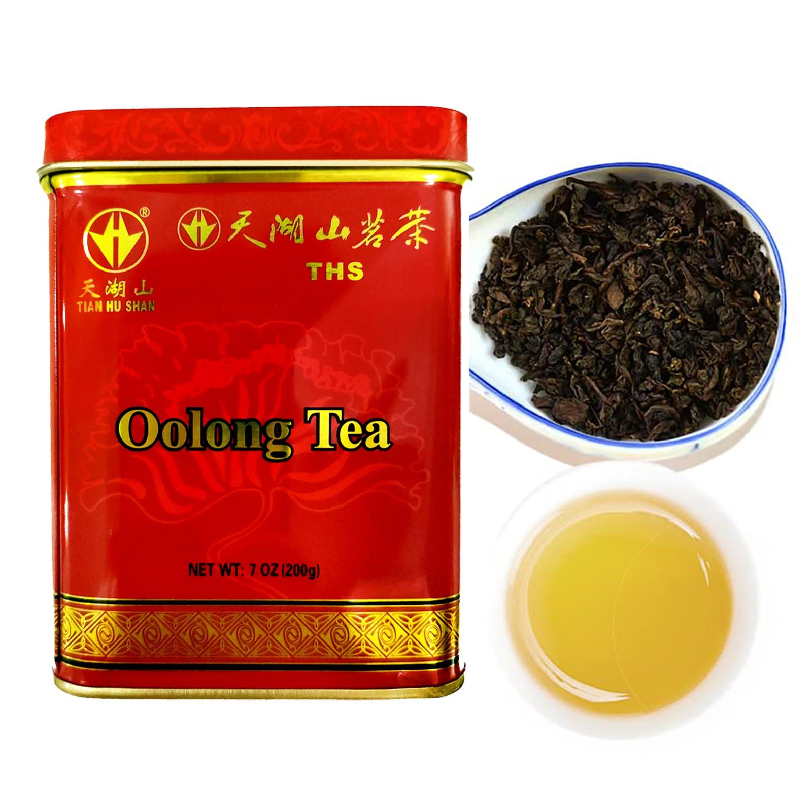TIAN HU SHAN TIAN HU SHAN Premium Oolong Tea Loose Leaf 7 Ounce (200g)