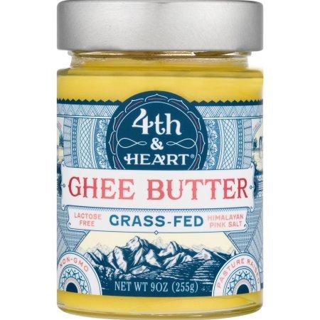 4th & Heart 4th & Heart Ghee Butter, Himalayan Pink Salt, 9 oz (Pack of 4)