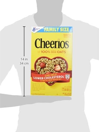 Cheerios Cheerios Whole Grain Oats Cereal Gluten Free, 18 Oz (Pack Of 10)