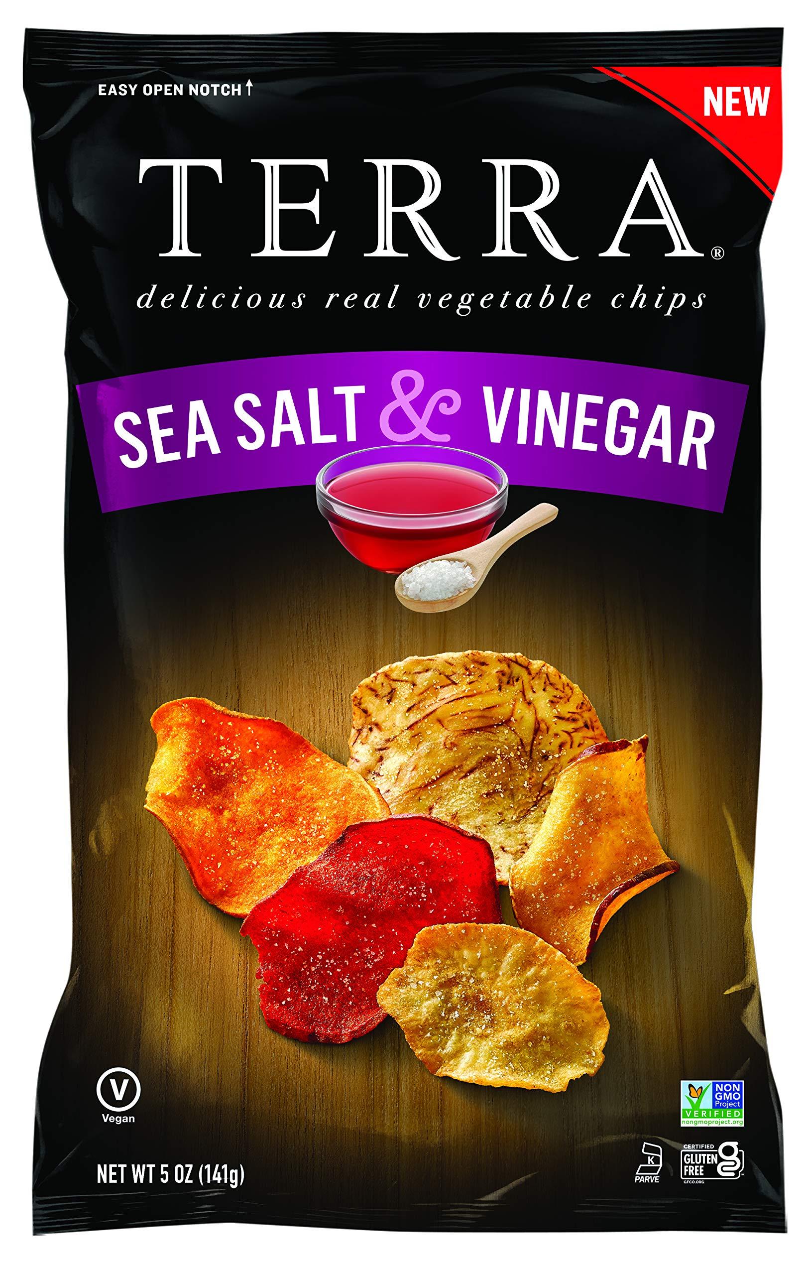 Terra Terra Vegetable Chips, Sea Salt and Vinegar, 5 oz