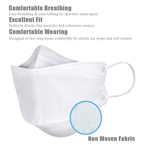 Christmas Feeling Christmas Feeling KF94 Face Masks Premium Breathable Comfortable Protection Individually Packaged Made in Korea (White Pack of 20)