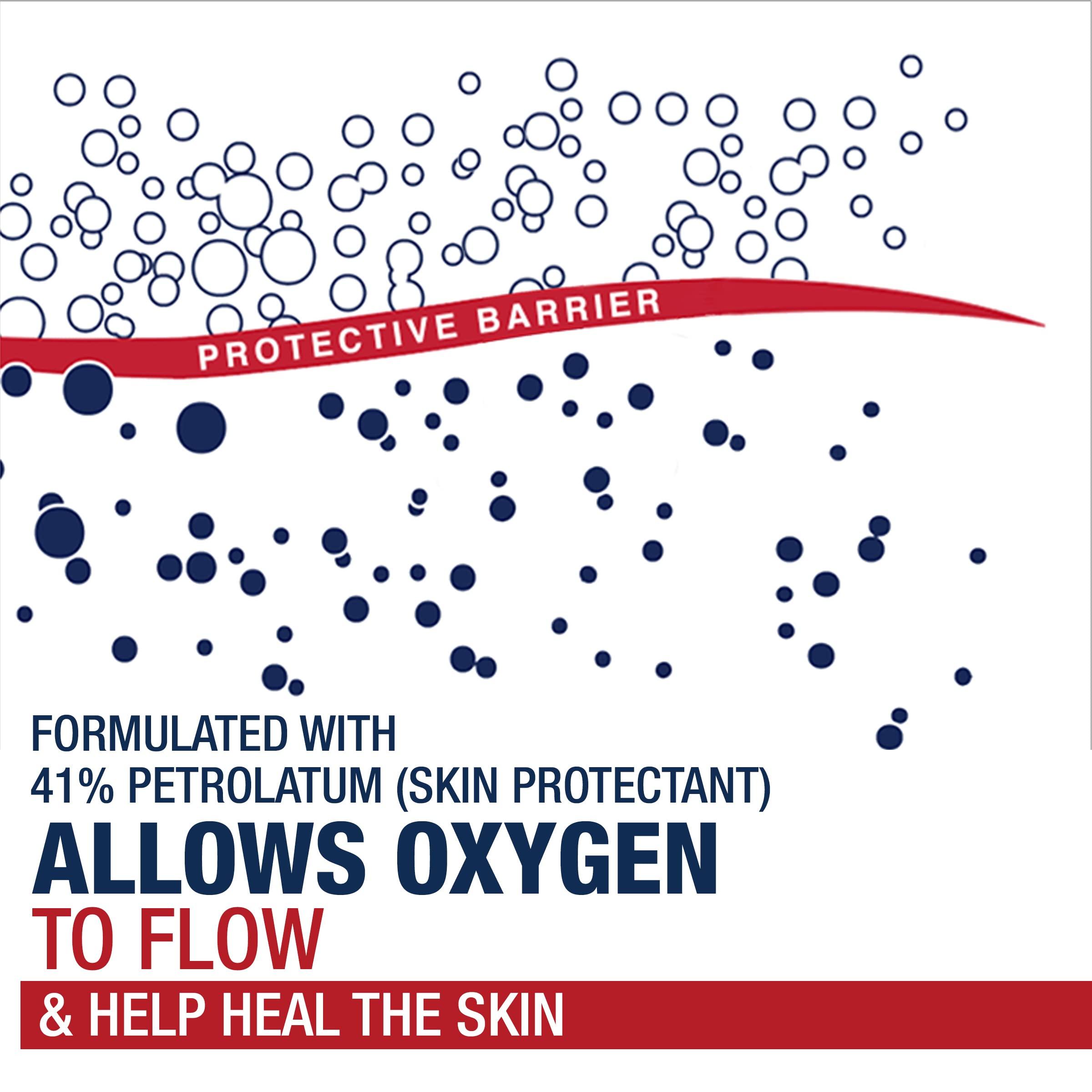 Aquaphor Aquaphor Healing Ointment Advanced Therapy Skin Protectant with Touch-Free Applicator, 3 Oz Tube, Pack of 3