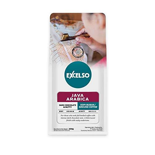 Excelso Excelso Java Arabica, Ground Coffee, 200g (Pack of 4)