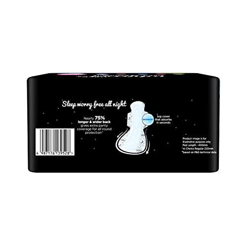 WHISPER Whisper Ultra Nights Sanitary Pads XXXL Wings 10 Pieces Pack