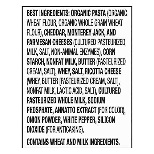 Annie's Homegrown Annie’s Four Cheese Penne Macaroni and Cheese Dinner with Organic Pasta, 5.5 OZ (Pack of 12)