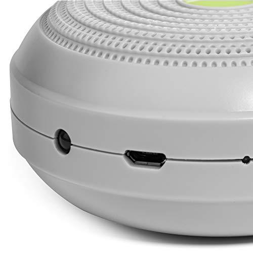 Marpac Yogasleep Hushh Portable White Noise Machine for Baby, 3 Soothing, Natural Sounds with Volume Control, Compact for On-The-Go Use & Travel, USB Rechargeable, Baby-Safe Clip & Child Lock