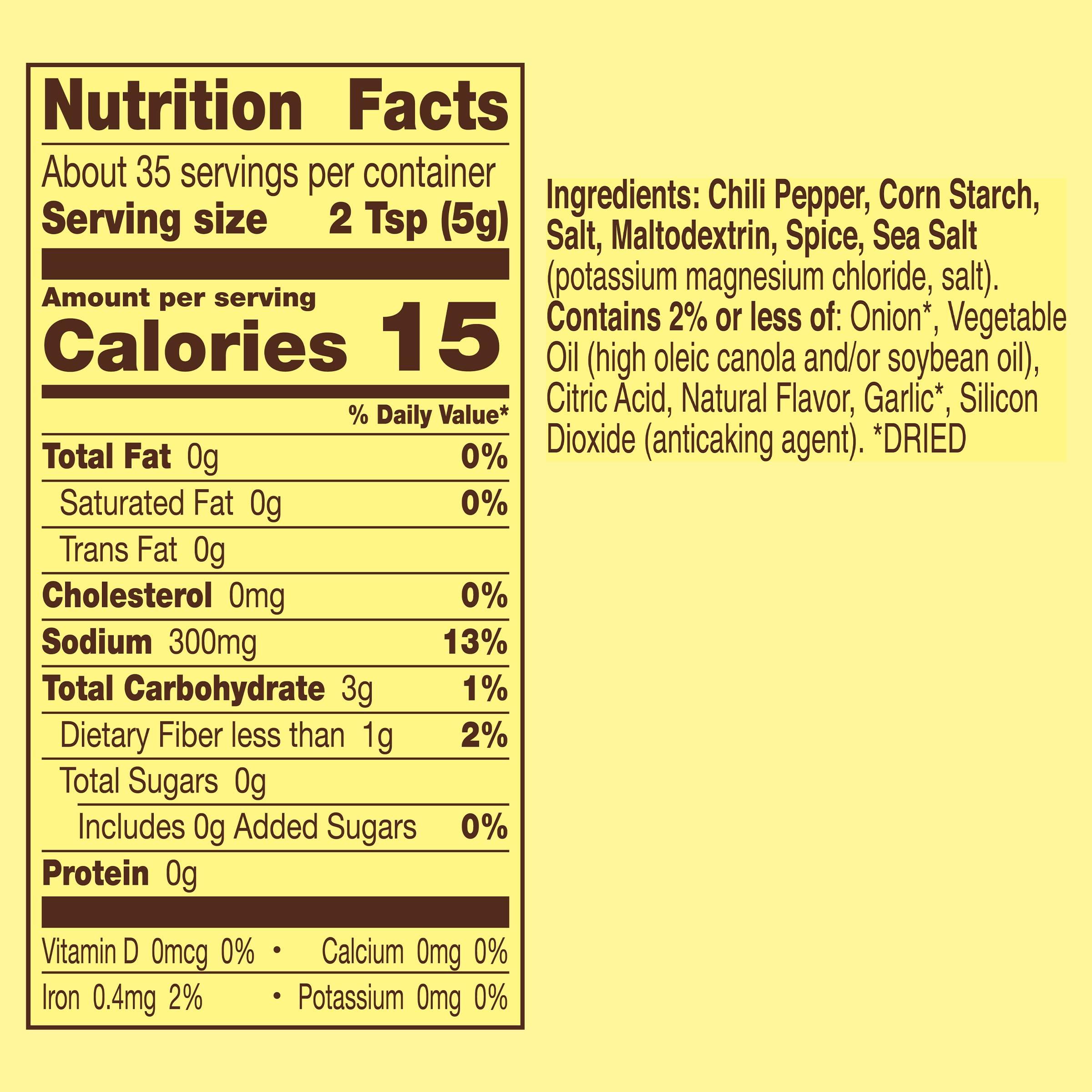 Old El Paso Old El Paso Taco Seasoning, Original, Large Size, 6.25 oz.