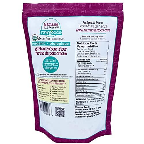 Namaste Foods Namaste Foods Organic Garbanzo Bean Flour, Gluten Free, 16 oz.