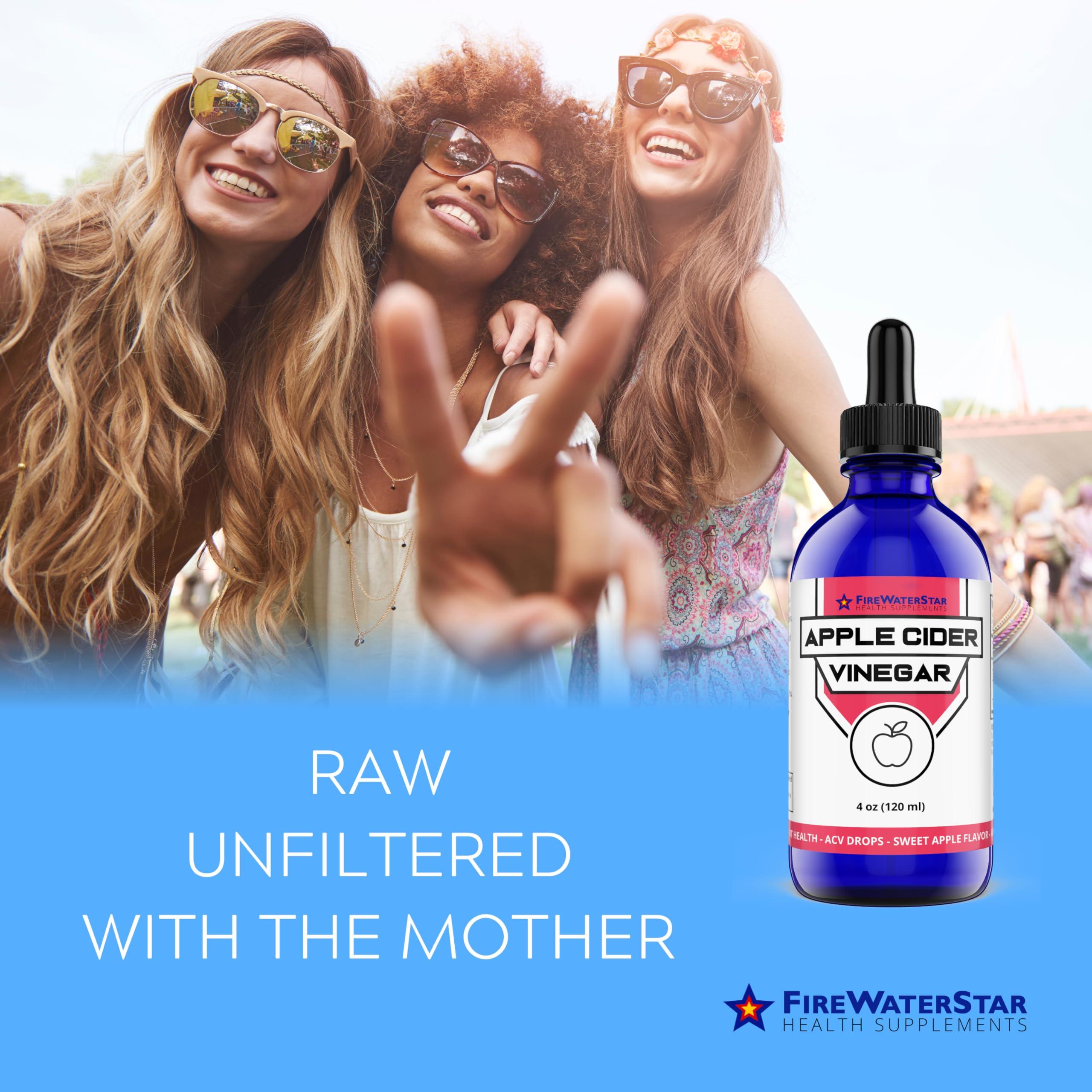 FIREWATERSTAR HEALTH SUPPLEMENTS FIREWATERSTAR HEALTH SUPPLEMENTS Liquid Vitamin C with Zinc and Apple Cider Vinegar Bundle