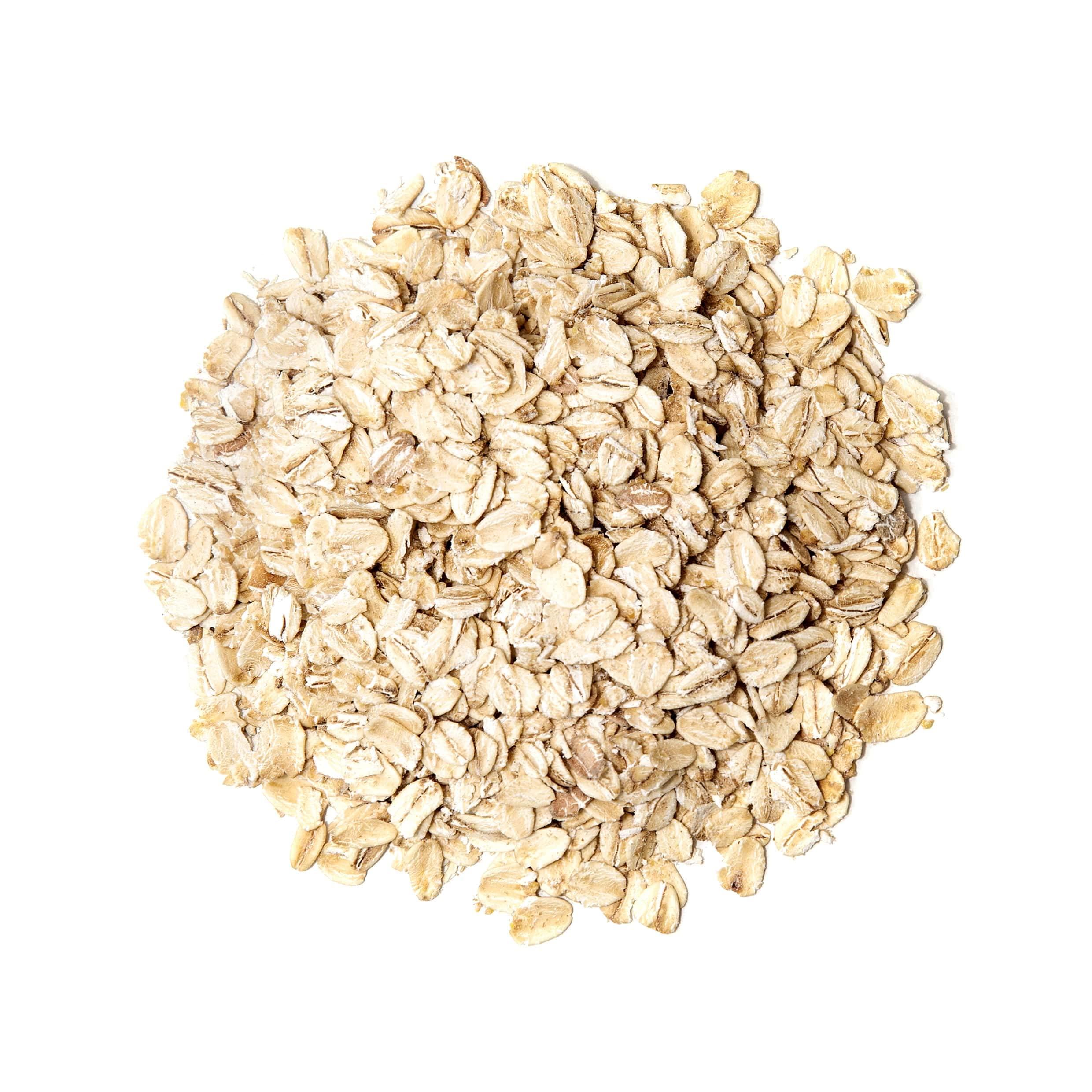 Food to Live Food to Live Organic Quick Cooking Rolled Oats Non-GMO, 1-Minute Oatmeal, 100% Whole Grain, Thin Flakes, Uncooked, Vegan, Bulk. Rich in Protein, Fiber. Great for Breakfast Cereal, Granola, Baking
