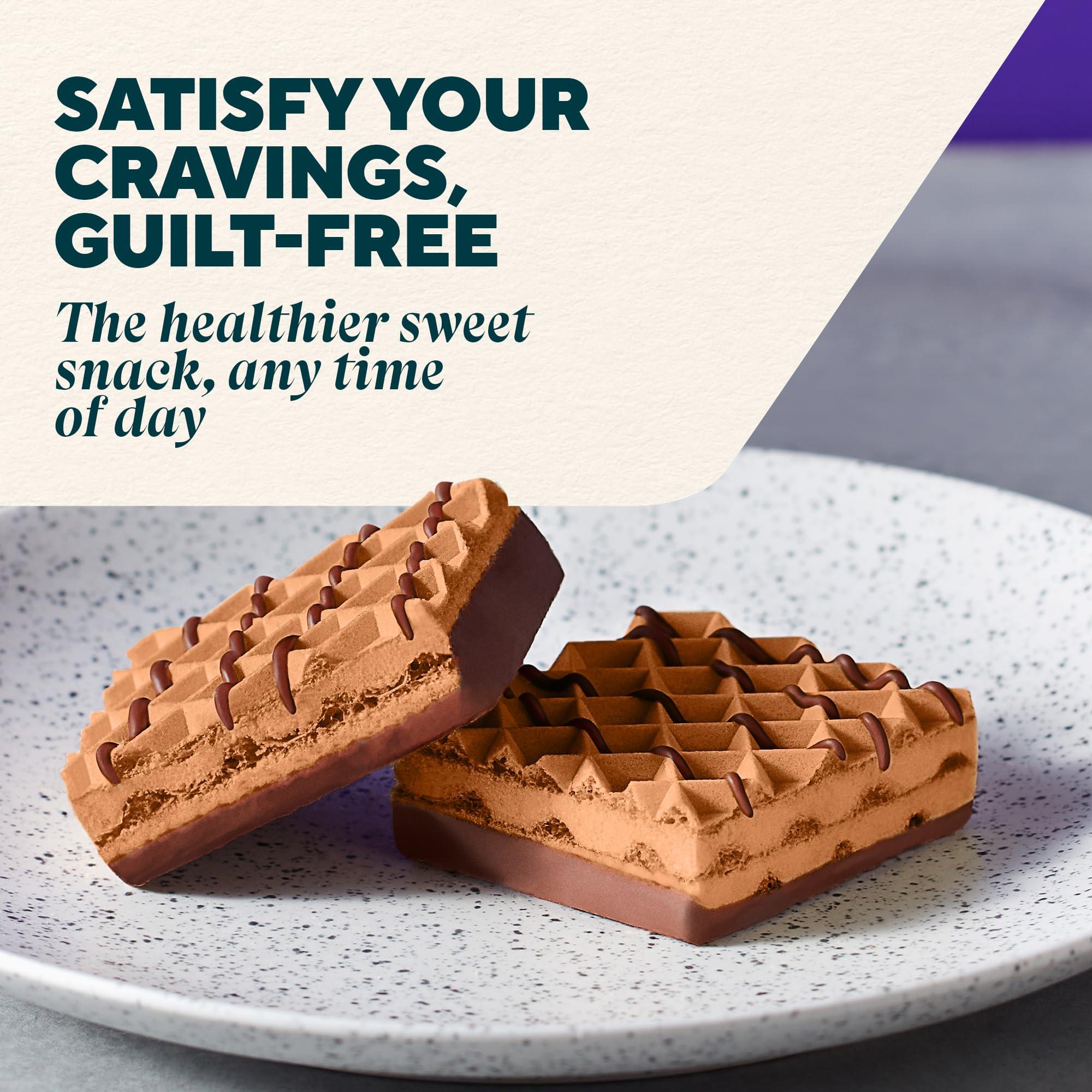 Myprotein Myprotein Protein Bars, Crispy Protein Wafers, 15g High Protein Snacks, Box of 10 Chocolate Wafers Packs, Milk & Whey Protein Isolate, Light & Crunchy Snack Bars, Delicious Protein Bar Squares