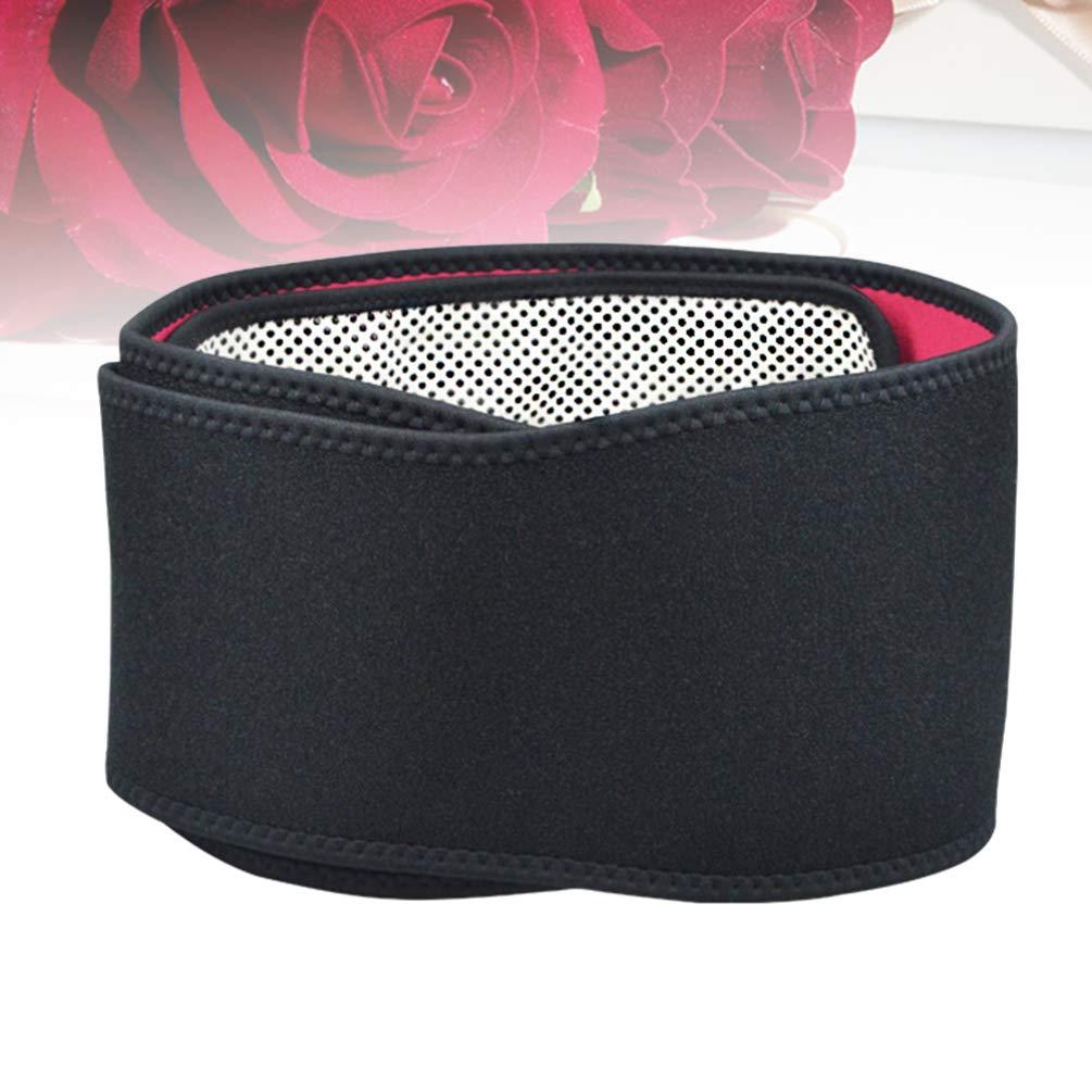 Healifty Pad Heating Infared Heating Heated Waist Brace Belt Lumbar Heating Wrap Massage Back for Abdominal Stomach Cramps Magnetic Magnetic Massaging Heating Mount
