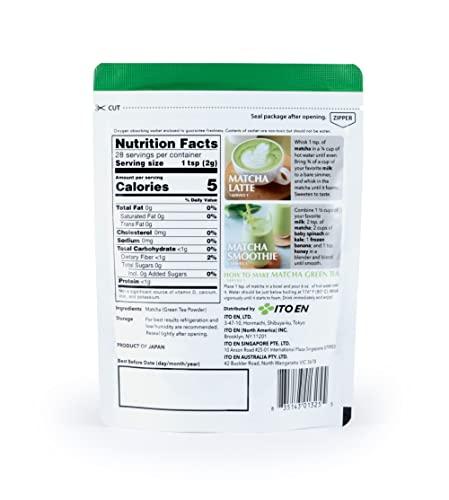Ito En Ito En Matcha Green Tea Japanese Matcha Powder, Unsweetened, 2 Ounce