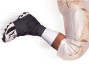 Mueller Mueller Spatting Tape 2Ó Black - 24 - 7.5 yd. rolls, stretched - Lightweight elastic adhesive tape