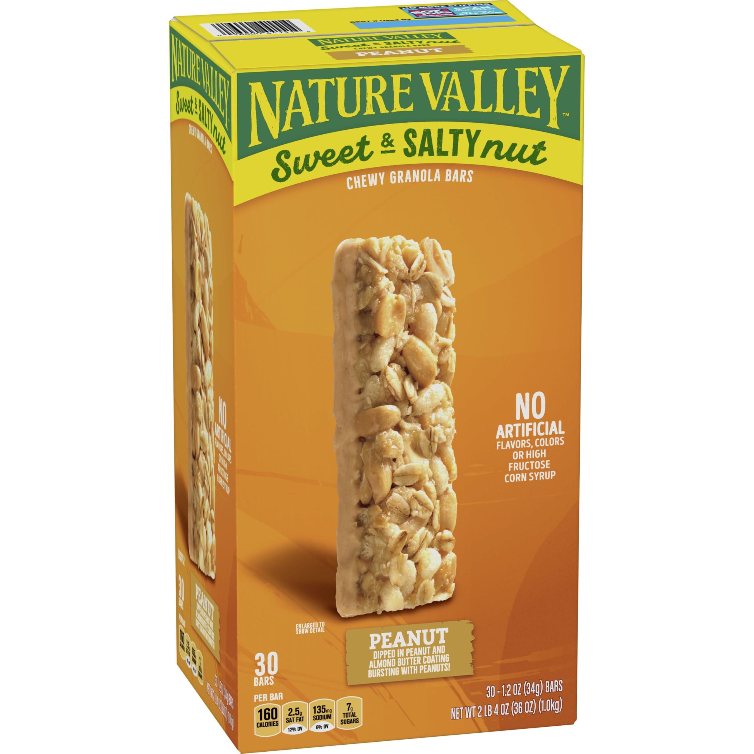 Nature Valley Nature Valley Sweet and Salty Granola Bars, Peanut, 30 Bars, 36 OZ