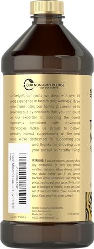 Carlyle Carlyle Trace Mineral Drops | 16 fl oz | Full Spectrum Minerals Supplement | Vegetarian, Non-GMO and Gluten Free Liquid | by Vital Trace