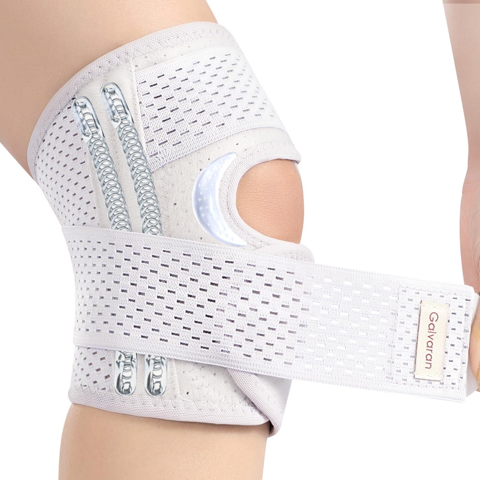 Galvaran Galvaran Knee Brace for Women & Men with Side Stabilizers Upgraded for Meniscus Tear, ACL, MCL Arthritis Knee Pain Relief, Adjustable Breathable Injury Recovery Knee Support