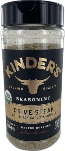 KINDER\'S Kinder\'s Prime Steak with Black Garlic & Truffle Seasoning (10.5 Ounce)