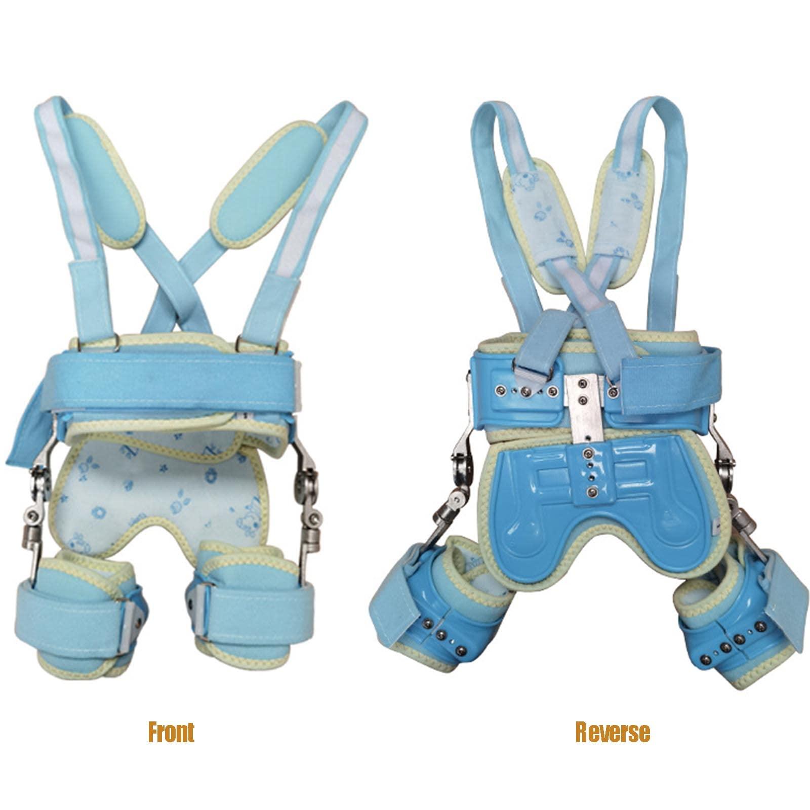 WYSWDJ WYSWDJ Adjustable Hip Abduction Fixation Brace, Children's Hip Joint Dislocation of Hip Abduction Orthosis, Post Op Hip Brace, Suitable for Children Under 4 Years Old,A,S