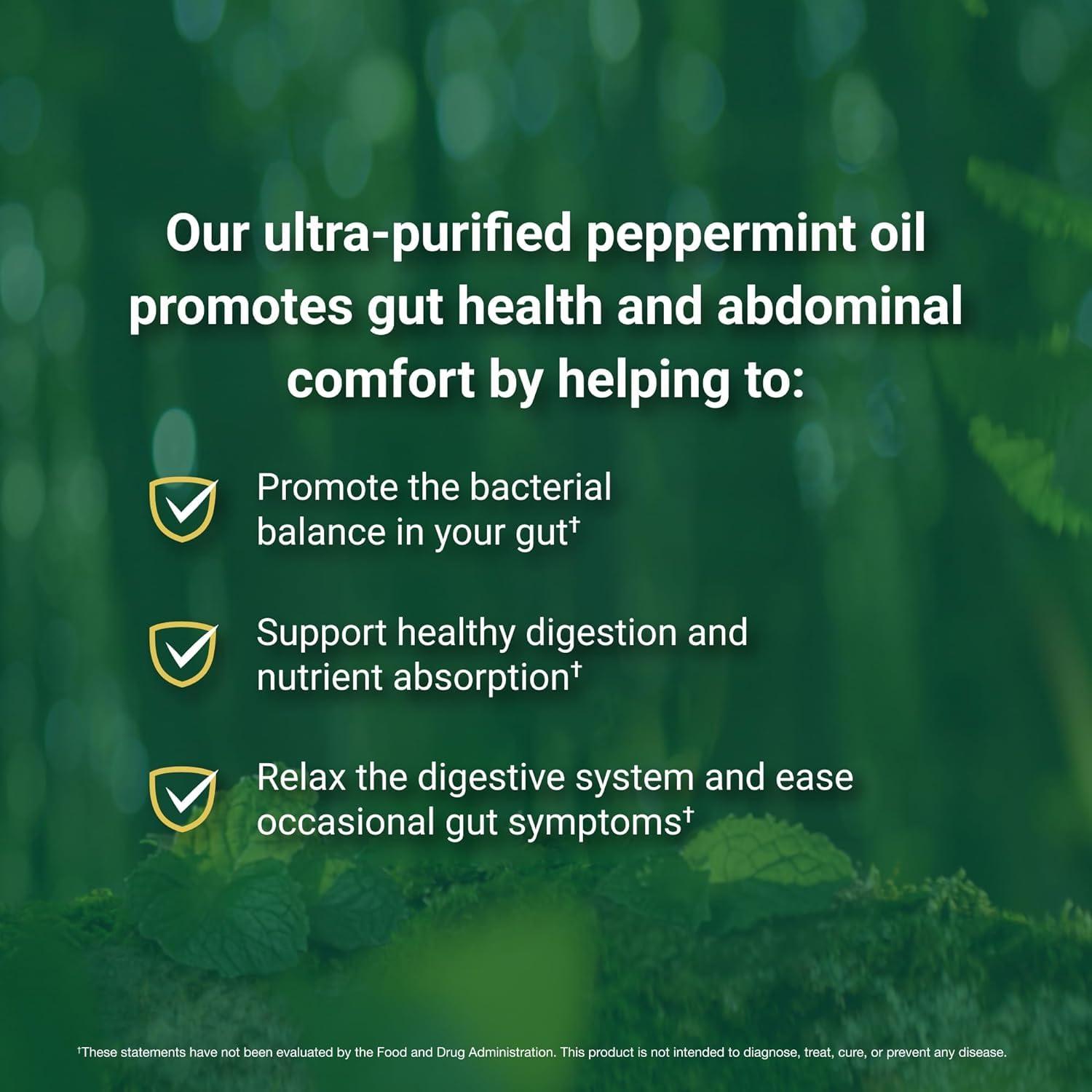 IBgard IBgard Gut Health Supplement, Peppermint Oil Capsules for Abdominal Comfort, 12 Capsules (Packaging May Vary)