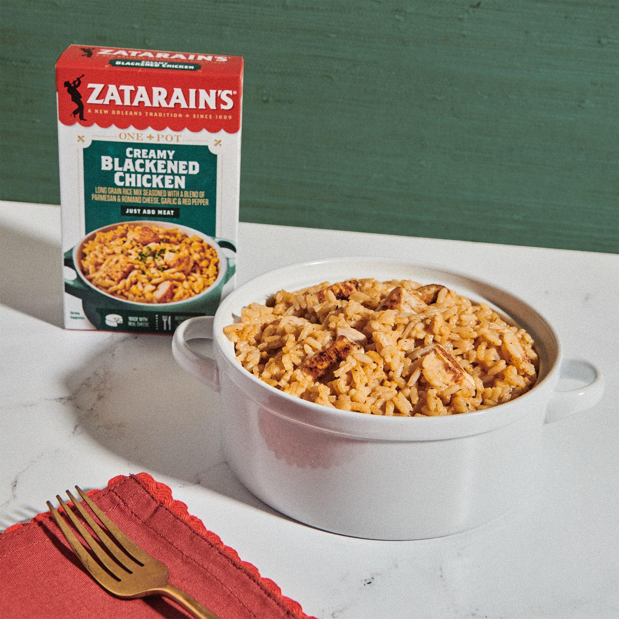 Zatarain\'s Zatarain\'s Creamy Blackened Chicken Rice, 8 oz (Pack of 4)