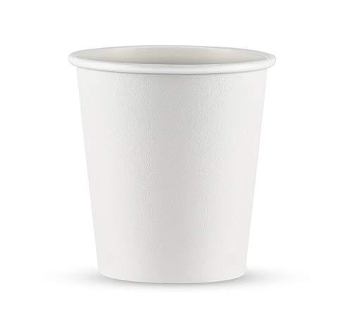 TashiBox TashiBox Thick Espresso Cups Travel to Go, 200 Count (Pack of 1), White