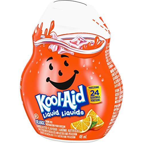 Kool-Aid Kool-Aid Orange Liquid Drink Mix, 48mL/1.6 fl.oz., {Imported from Canada}