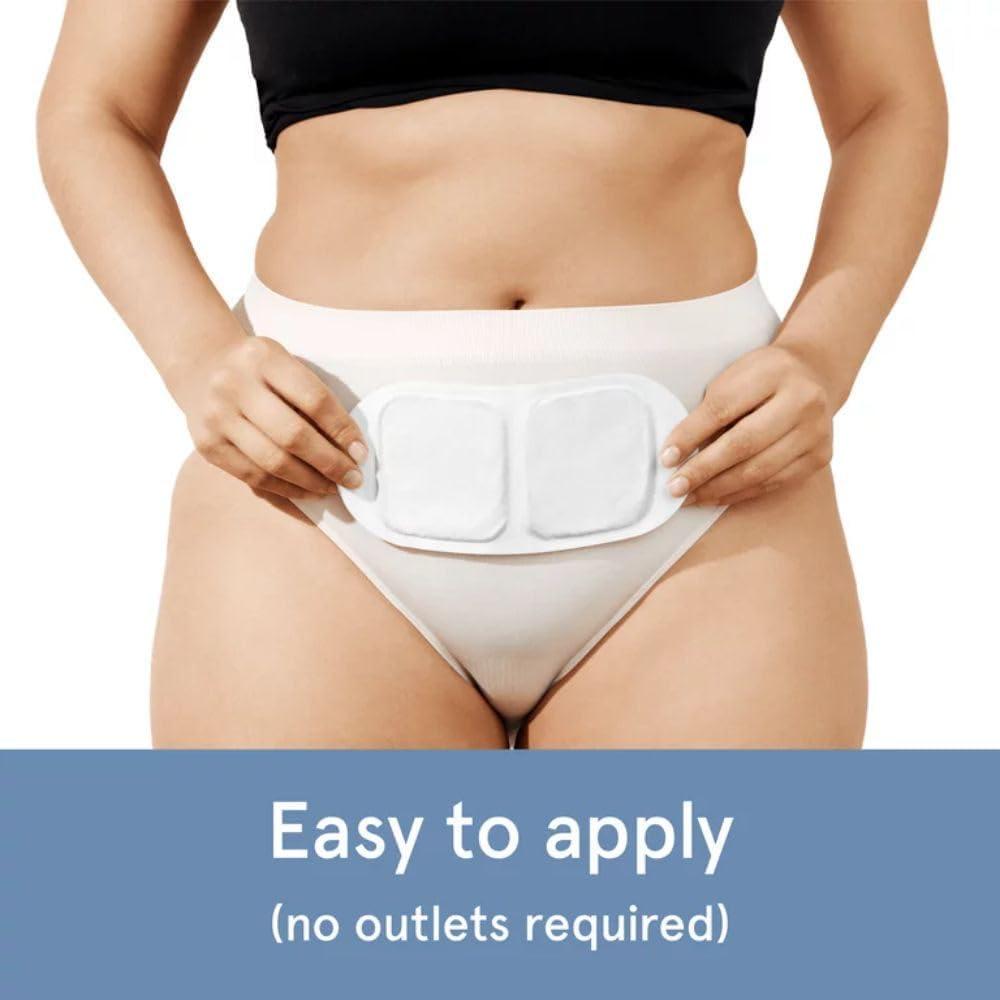 LOLA LOLA Heating Patches for Period Cramps (3 Count), Soothing Natural Heat Therapy for Pain Relief, Disposable Heating Pad