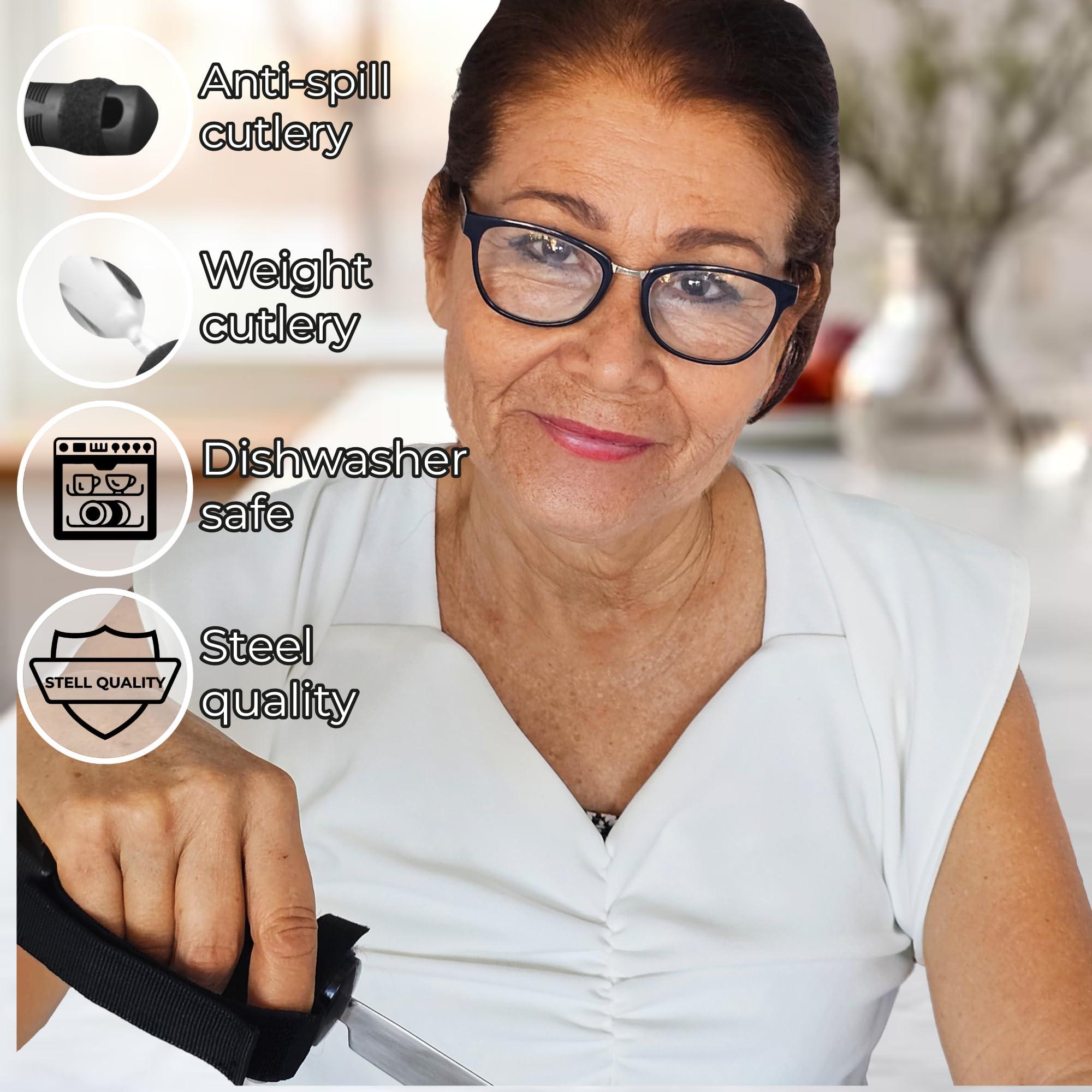 ADAPTIVE UTENSILS ADAPTIVE UTENSILS Set Integral adult sippy cup,adult sippy cups spill proof,sippy cup with straw spill proof,equipment for disabled adults,scoop dish