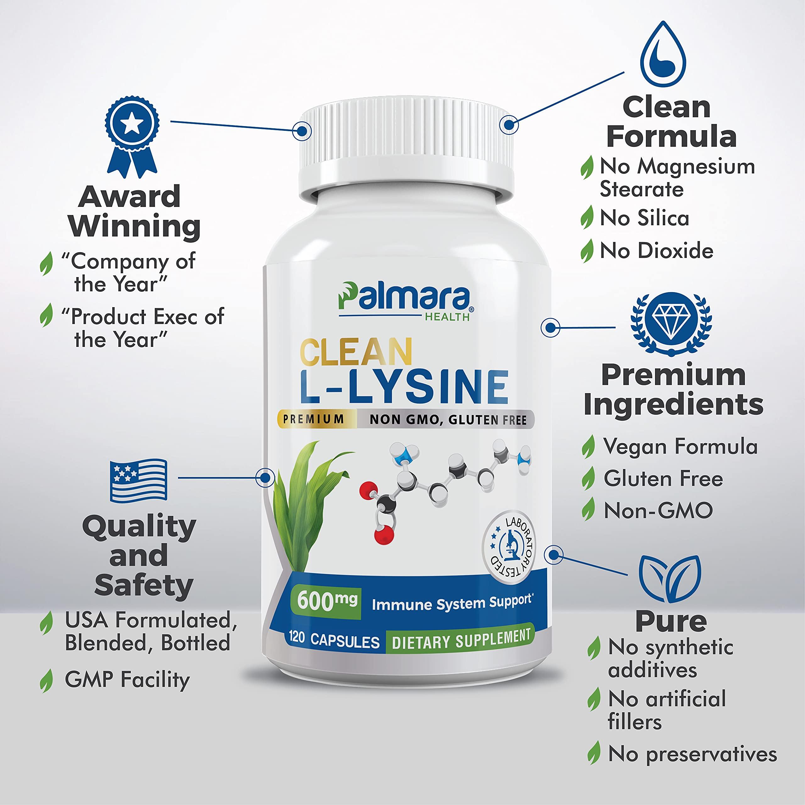 Natural Cure Labs Natural Cure Labs Bundle: Premium Monolaurin 600mg + Clean L-Lysine 600mg