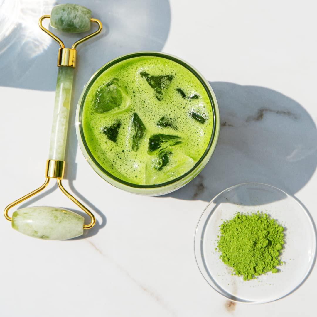 PIQUE Pique Organic Sun Goddess Matcha Tin - Ceremonial Grade Matcha Green Tea Powder, Supports Radiant Skin, Calm Energy (2.5 ounce)