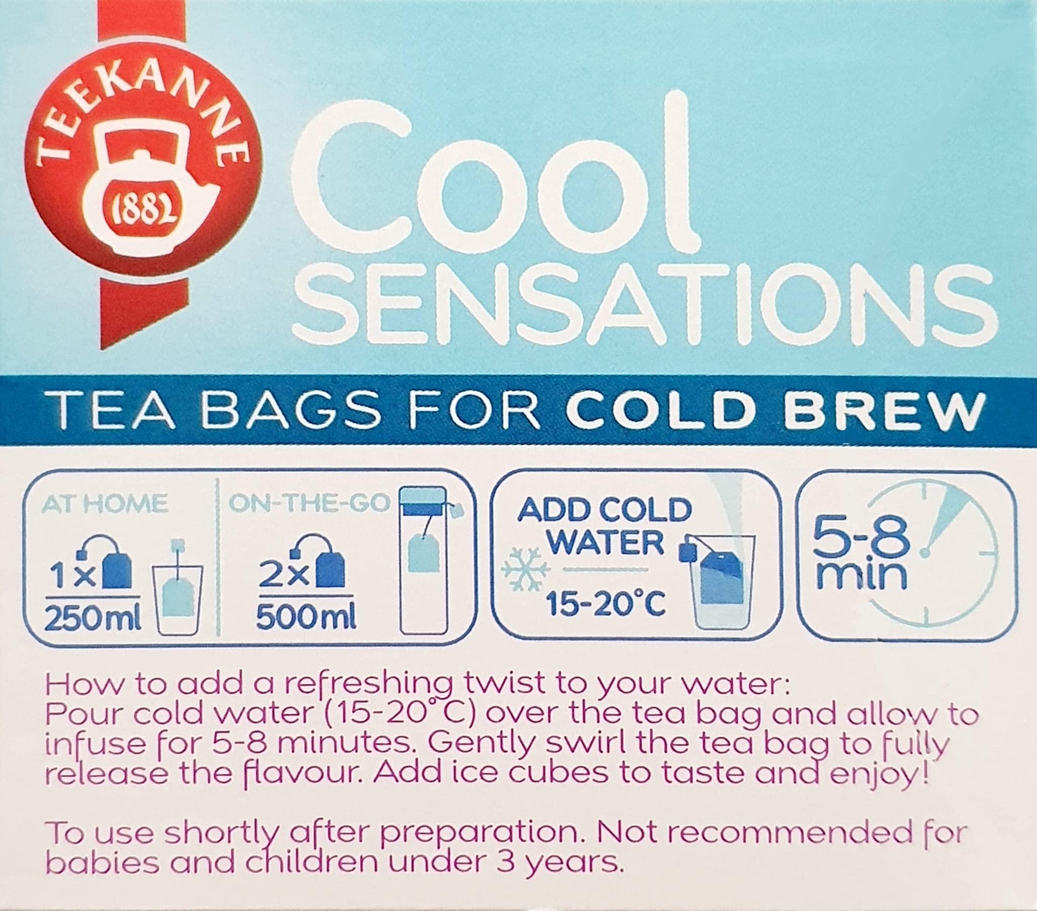 Teekanne Teekanne Cool Sensations Berry Mojito Tea 45g - Berry Flavor - Cold Water Preparation