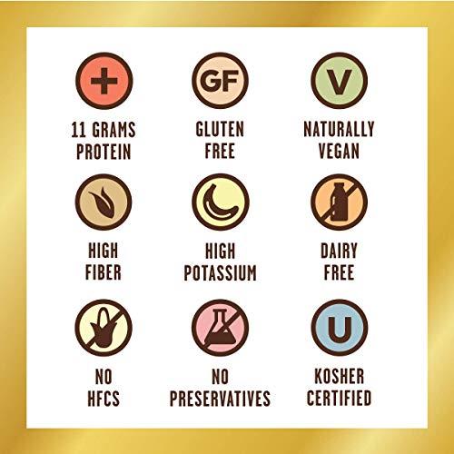 Grab The Gold Snack Bars by Grab The Gold - Organic, Gluten Free, Vegan, Kosher, & Dairy Free - 11g of Protein - Chocolate Peanut Butter (14 Count)