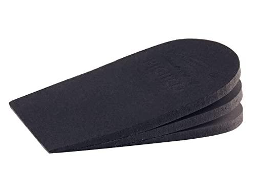 SIIHEA SIIHEA Adjustable Heel Lifts for Shoes, 1/4\'\' Height Increase Insoles for Achilles Tendonitis, Heel Pain, Leg Length Discrepancy, Plantar Fasciitis, Shoe Lifts (Small (Pack of 1), Black)