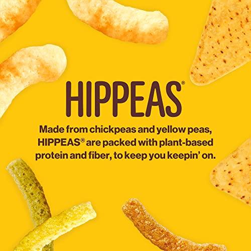 HIPPEAS Hippeas Chickpea Puffs, Vegan Nacho Vibes, 0.8 Ounce (Pack of 18), 3g Protein, 2g Fiber, Vegan, Gluten-Free, Crunchy, Plant Protein Snacks