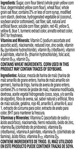 Froot Loops Kellogg’s Froot Loops Breakfast Cereal with Fruity Shaped Marshmallows, Low Fat, 12.6 oz Box