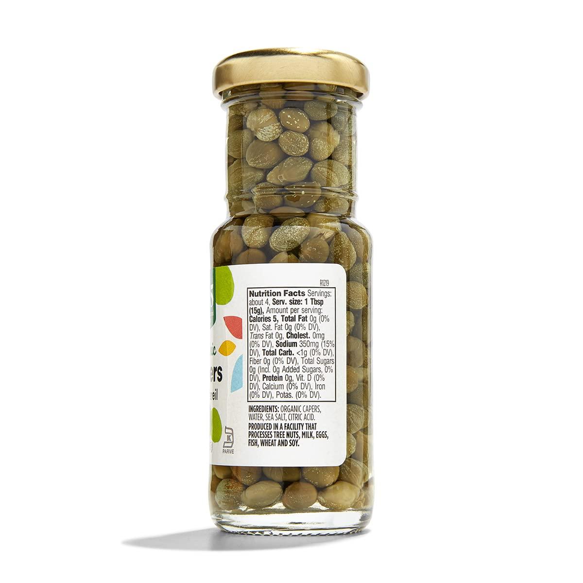 365 by Whole Foods Market 365 by Whole Foods Market, Organic Capers, Non-Pareil, Dried Weight 2 Ounce