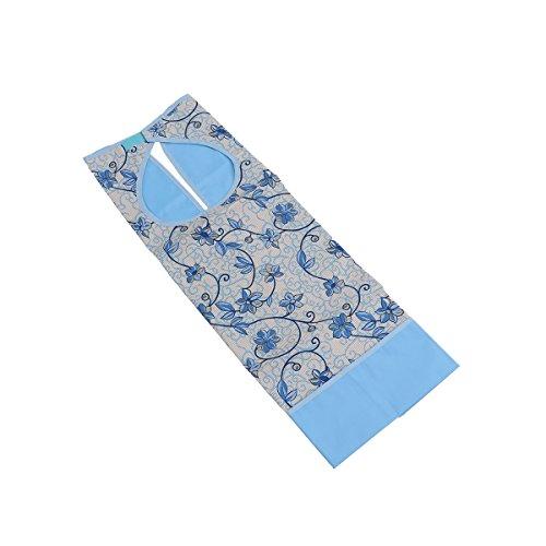 HEALLILY HEALLILY Adult Bib Clothing Protector Waterproof Napkin Apron Mealtime Protector for Elderly Disabled Patients