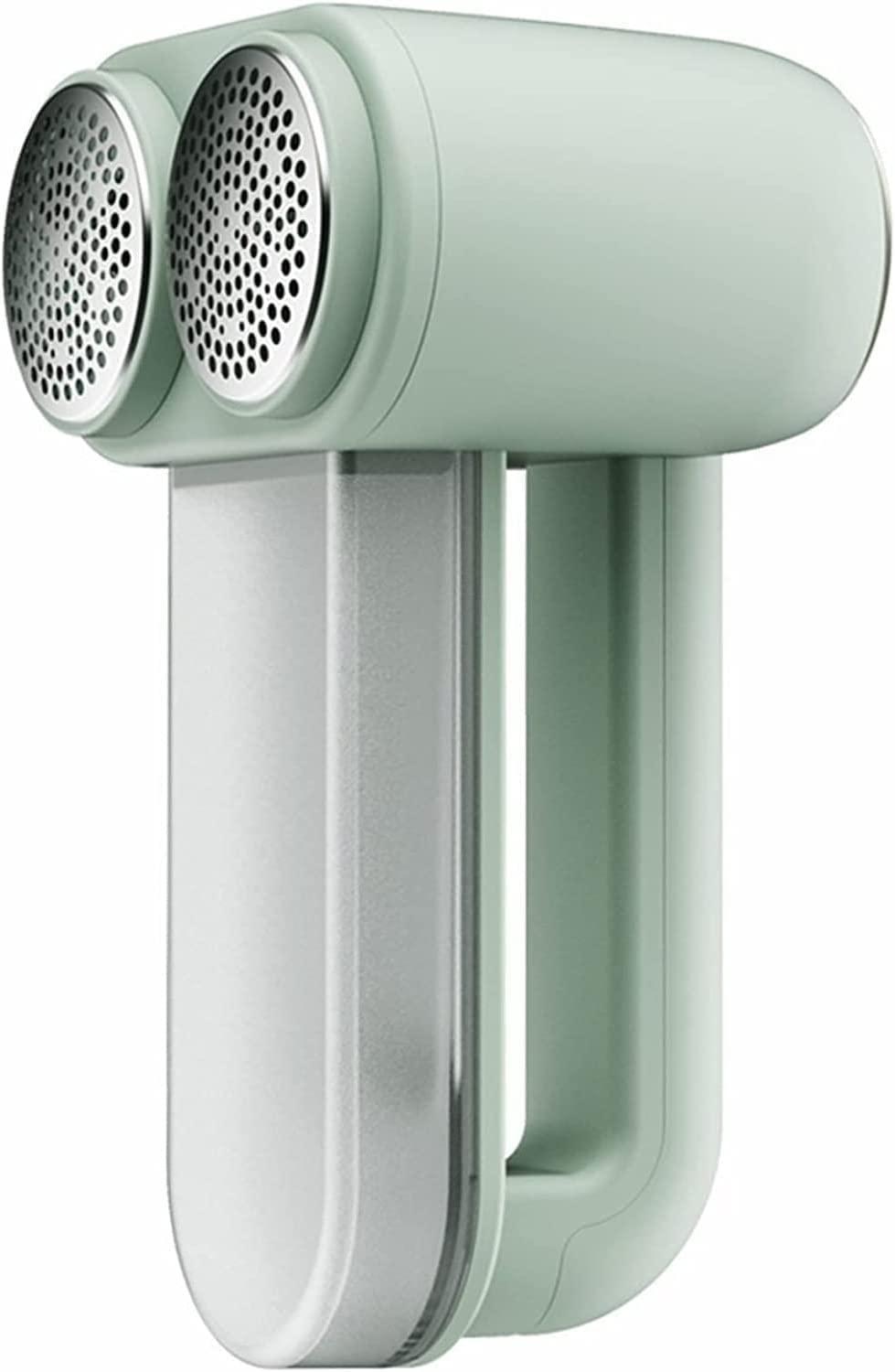 DULASP DULASP Fabric Shaver Professional Electric Lint Remover Dual-Head Fabric Shaver 3 Speeds , Rechargeable Sweater Couch Fabric Lint Pill Shaver for Clothes, Furniture, Carpet