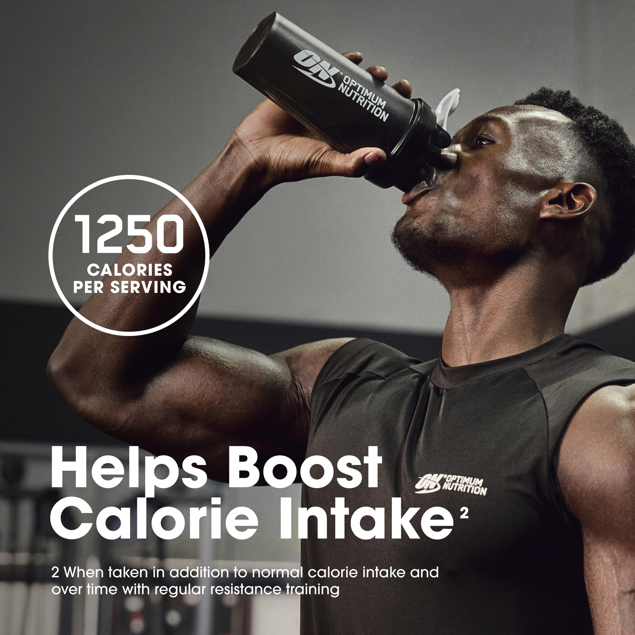 Optimum Nutrition Serious Mass Strawberry Weight Gain Protein Powder | 12 lbs