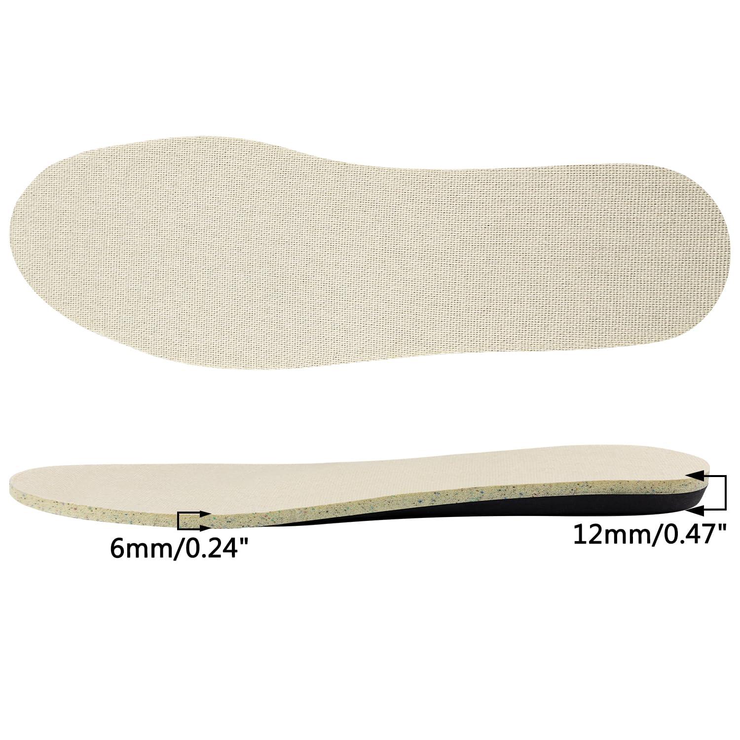 Endoto Endoto Insoles for Converse Shoes High-Density Foam, Replacement Inserts for Enhanced Comfort, Shock Absorption & Pain Relief for Men & Women(US Size:M11.5/W13.5-EU 46)