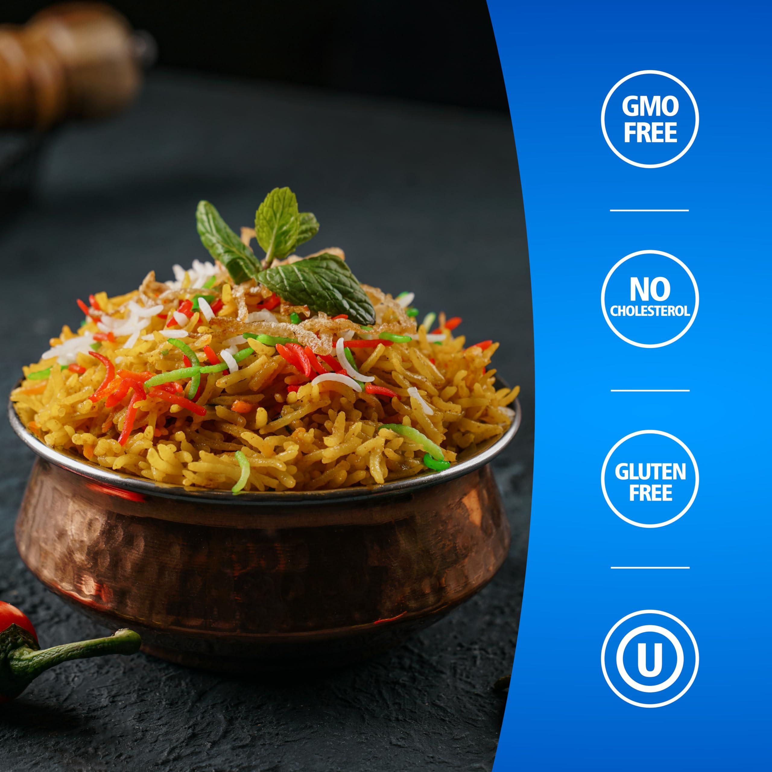 Khazana Khazana Authentic Premium Basmati Rice - 4lb Resealable Zipper Bag | Non-GMO, Gluten-Free, Kosher & Cholesterol-Free | Aromatic & Flavorful Grain From India